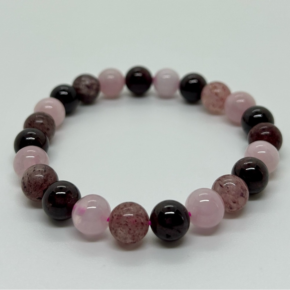 Natural Heart Chakra 8mm Healing Stretch Bracelet
